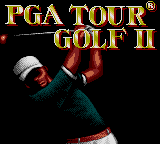 PGA Tour Golf II Title Screen
